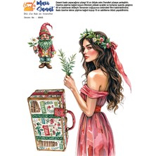 Mavi Sanat Ütü ile Rub On Transfer Kağıdı A4 Model No: 0068