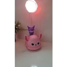 Famemus Accessory Kuromi Arabalı Masa Üzeri Gece Lambası