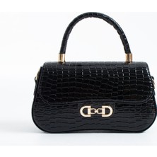 Dev 3 Adam Nçs Kapaklı Baget Çapraz El ve Omuz Kadın Çanta