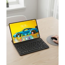 Dokunmatik Android Tablet Klavyeli Kalemli Kılıflı Set - Lisinya
