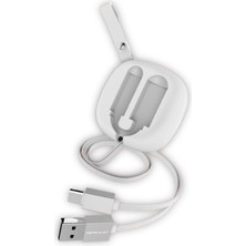 MidasTech Mey Ithalat®  S79 Micro USB Kablo 20CM-1M 2A - Beyaz