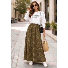 Bizim Terzi DSNM 8 Parçalı Bel Lastikli Etek