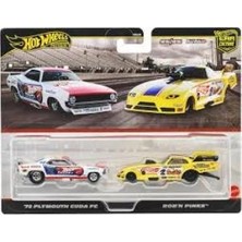 LEGO Hot Wheels Premium JBL01 Car Culture 2 Pack '72 Plymouth Cuda Fc // Rob N' Pinks