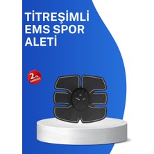Titreşimli Ems Spor Aleti Karın Kol ve Bacak Kas Yapma Cihazı 2025 Model - Lisinya