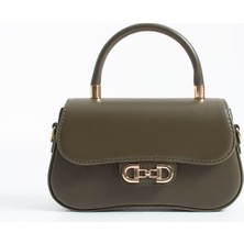 Dev 3 Adam Nçs Kapaklı Baget Çapraz El ve Omuz Kadın Çanta