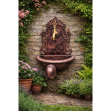 Balyaman Döküm Duvar Bakır Bahçe Çeşmesi