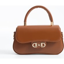 Dev 3 Adam Nçs Kapaklı Baget Çapraz El ve Omuz Kadın Çanta