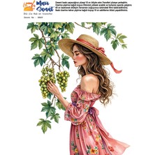 Mavi Sanat Ütü ile Rub On Transfer Kağıdı A4 Model No: 0069