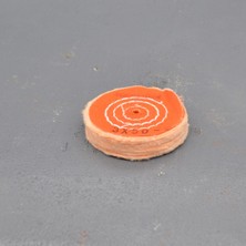 Torna Türk 3X50 - 3 Inç Turuncu Polisaj Keçesi (60 Mm)
