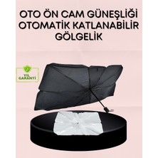 Uv Korumalı Şemsiye Tipi Oto Güneşliği - Geniş Araç Uyumu - Lisinya