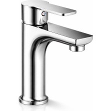 Nuss Velis Lavabo Bataryası Parlak Krom Tek Kollu Banyo ARMATÜRÜ,N-8501