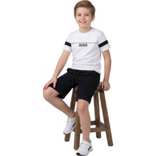 Crassi Erkek Çocuk Şortlu Takım Baskılı