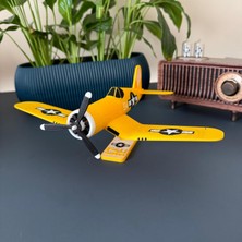 F4U Corsair 3D Baskı Uçak Modeli – Dekoratif Masa Üstü Hobi & Koleksiyon Ürünü
