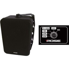 Rose RD-04B 4'' Trafolu Sütun Hoparlör