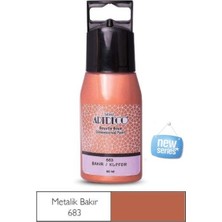 Artdeco Bakır Metalik Boyutlu Boncuk Boya 60ML Yeni Seri