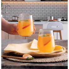 Paşabahçe Allegra Su Bardağı 24 Adet, 425 cc