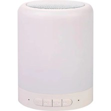 Nemere Mey Ithalat®  CL-671 Şarjlı Dokunmatik Gece Lambalı Bluetooth Hoparlör