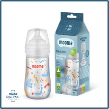Mooma Neeko Antikolik Pp Confetti Desenli Biberon 250 ml 18+ Ay Hızlı Akış