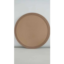 Serap İskender Painting Yuvarlak Lazer Oymalı Mdf Pano 80CM - 10 mm Kalınlık