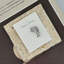 Ca Shopping Yıldız Taşlı Çelik Kıkırdak Küpe