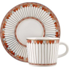 Paşabahçe Hearts Porselen Espresso Fincanı Kırmızı - 1 Adet