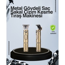 Kompakt Tasarımlı, Uzun Pil Ömürlü Saç Sakal Kesme Makinesi - Lisinya
