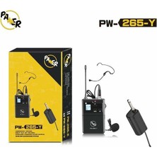 Pawer PW-265-Y 1 Yaka+Headset Telsiz Mikrofon