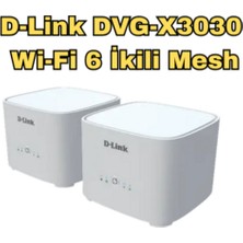 D-Link Dvg X3030 Wi-Fi 6 Ikili Mesh