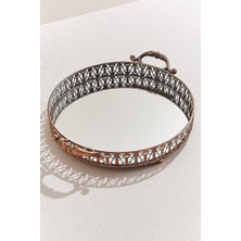 Paşabahçe Ezgi Metal Dekoratif Tepsi - 1 Adet