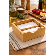 Ciho Socks Ciho Bambu Kare Tutacaklı Peçetelik 18 cm