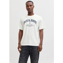 Jack & Jones Jack&jones 12291213 Jjedenver Graphıc Te 0 Yaka Kısa Kol Tsh
