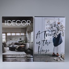 Kethuda Concept 2 Li Home Dekor & A Tree Dekoratif Kitap Kutu