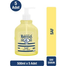 Le Petit Marseillais Saf Zeytinyağı Sıvı Sabun 500 ml x 5 Avantajlı Paket Doğal Temizlik