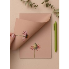 The Mia Art Line Mini Notluk Coneflower 15X21 cm 40 Yaprak