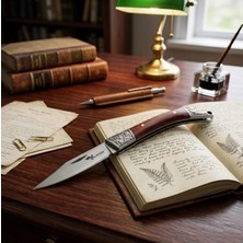 Tekinhediyelik Mini Çelik Işlemeli Katlanır Outdoor Cep Bıçağı Anahtarlığa Takılabilir