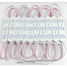BRK LIGHTING 10 Adet Mercek Modul LED Beyaz Renk 1,5W