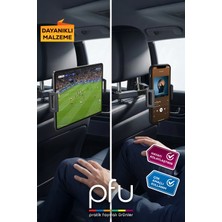 PFU Pratik Faydalı Ürünler Koltuk Arkası Ayarlanabilir Tablet Telefon Tutucu | Araç Arka Koltuk Telefon Tablet Tutucu