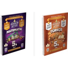 Murat Yayınları 2026 Yeni 5. Sınıf Öğrencim Defterleri Türkçe- Matematik Set. Konu Anlatınlı Maarif Model