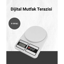 Hassas Ölçüm Için Dijital Mutfak Tartısı – 10 kg Kapasiteli Midastech