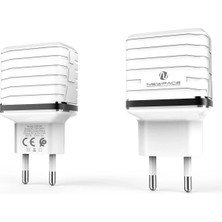 Lowell Home Mey Ithalat®  C32 Micro USB 3.0A Şarj Aleti LWLHM-RSYT367