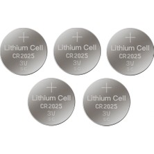 Senka Yuma CR2032 Süper Lityum 3V 5’li Kart Düğme Pil