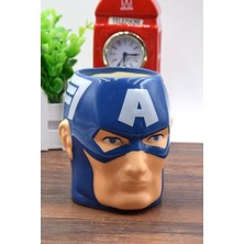 Ciyu Ticaret Marvel Kaptan Amerika Kupa Bardak 3D Hediyelik Koleksiyonluk Kaptan Amerika Kupa