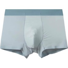 AGM Buz Ipeği (Ice Silk) Teknolojisiyle Üretilmiş, Nefes Alabilen ve Dikişsiz Erkek Boxer 2li , Erkek Boxer 2li