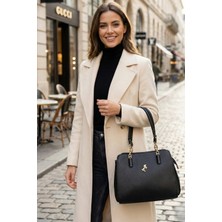 Miami Polo Clup Zincir Detaylı Kadın El Çantası – Omuz Askılı Şık Kadın Çanta