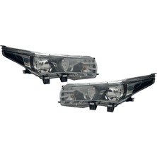 HYS Far Takım Toyota Corolla 2013-2016 | Sağ ve Sol | Ledli Nikelaj Çıtalı