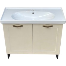 Akademik Mimarlık Arya 100 x 45 cm Mebran Kapak Banyo Dolabı