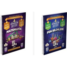 Murat Yayınları 2026 Yeni 5. Sınıf Öğrencim Defterleri Matematik- Fen Bilimleri Set. Konu Anlatımlı Maarif Model