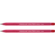 Pensan My Pen Vision Tükenmez Kalem Kırmızı 25'li