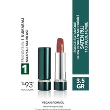 Yves Rocher Rouge Botanique Ultra Renkli Nemlendirici Saten Ruj - 110. Nude Pembe -Vegan-3.5g