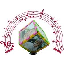 Hepsi Home Müzikli 10X10 Küp Çerçeve (Kurmalı)